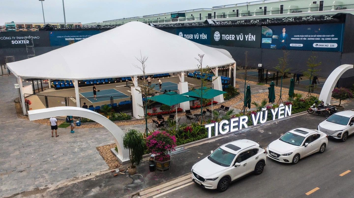 Cụm sân pickleball Tiger Vũ Yên